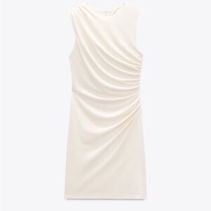 Gathered Short Dress